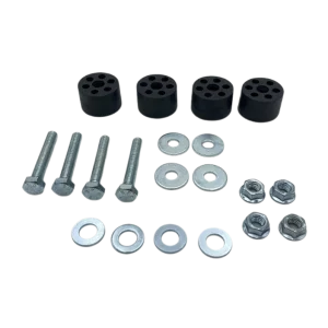 TECNOSYSTEMI S1 rezgéscsillapító gumibak kültéri klímához, 50 kg teherbírással. 4 db/csomag