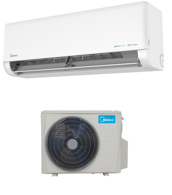 MIDEA SOLSTICE SOL-09-SP 2,6kW (EZ-09RD6/I EZ-09RD6H/O) KLÍMA MONO OLDALFALI SZETT
